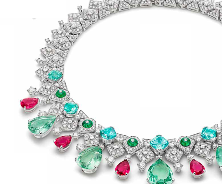 collier de tourmaline paraiba