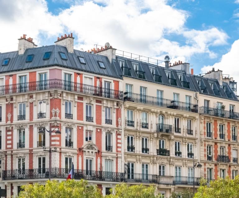 Immeuble parisien concerné par l'investissement locatif dans le cadre du dispositif Loc’Avantages