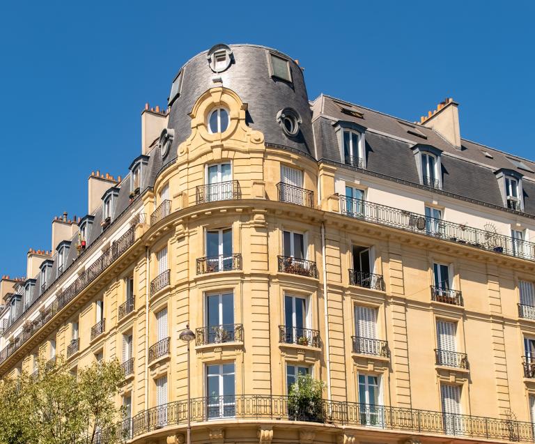 immeuble parisien en copropriété