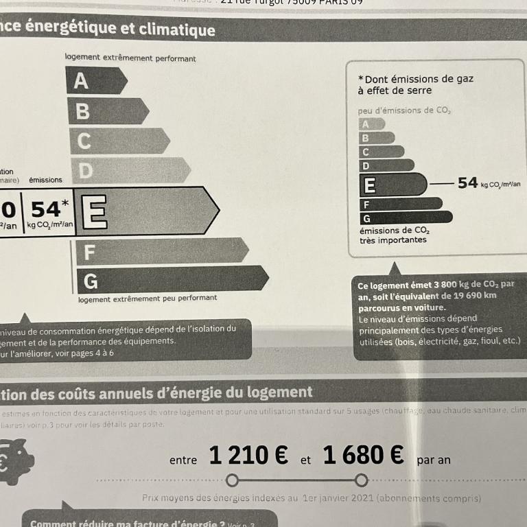 PARIS 9ème Anvers Beau 2P 70,27m²