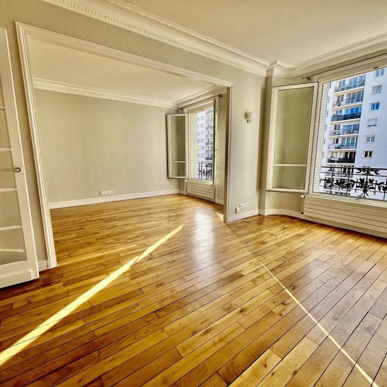 Paris XVème, Métro Bir Hakeim, Grand 3 Pièces de 84,66m²