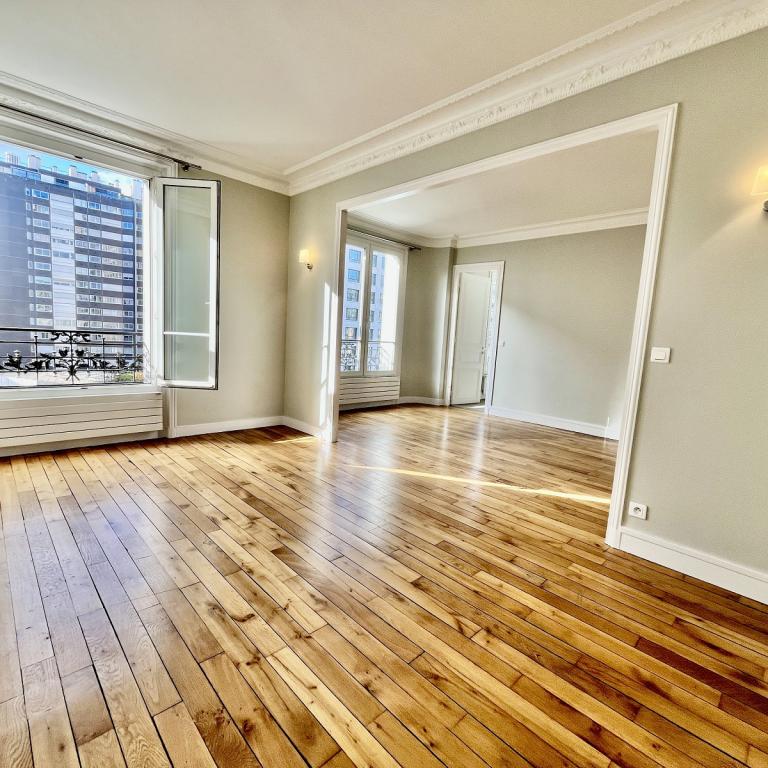 Paris XVème, Métro Bir Hakeim, Grand 3 Pièces de 84,66m²