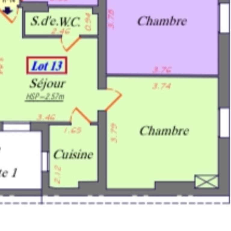 MONTROUGE 92120 - Métro Pte d'Orléans, 2 Pièces 