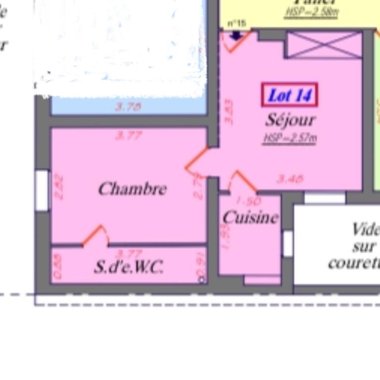 MONTROUGE 92120 - Métro Pte d'Orléans, 2 Pièces 