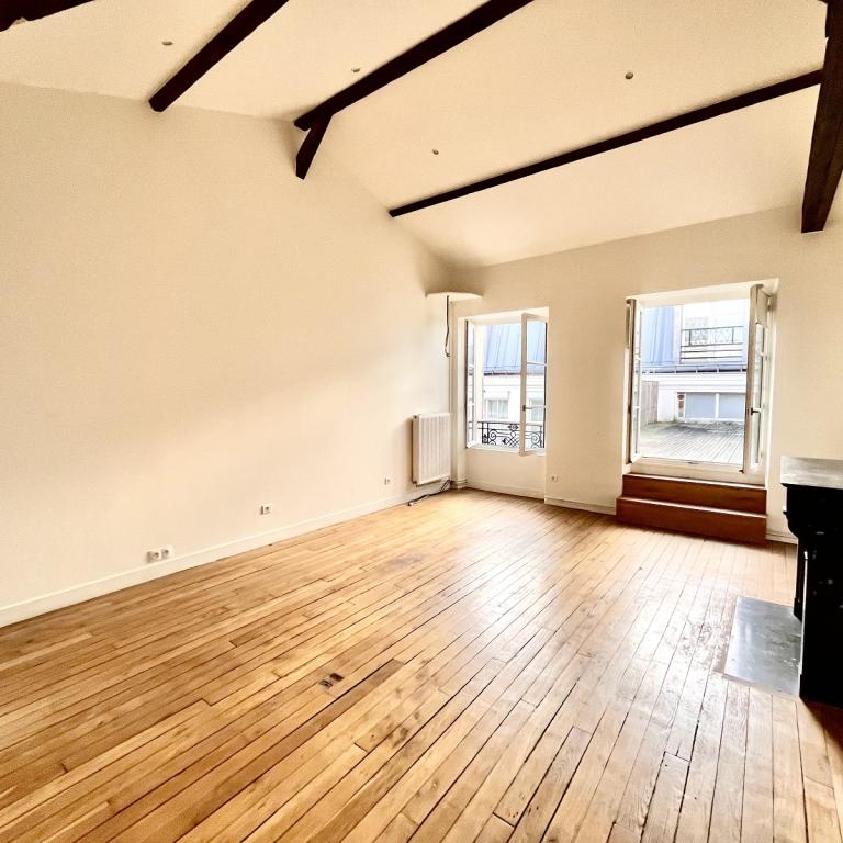 A LOUER 3P AVEC TERRASSES et BALCON 20m² PARIS IIIème  LE MARAIS 