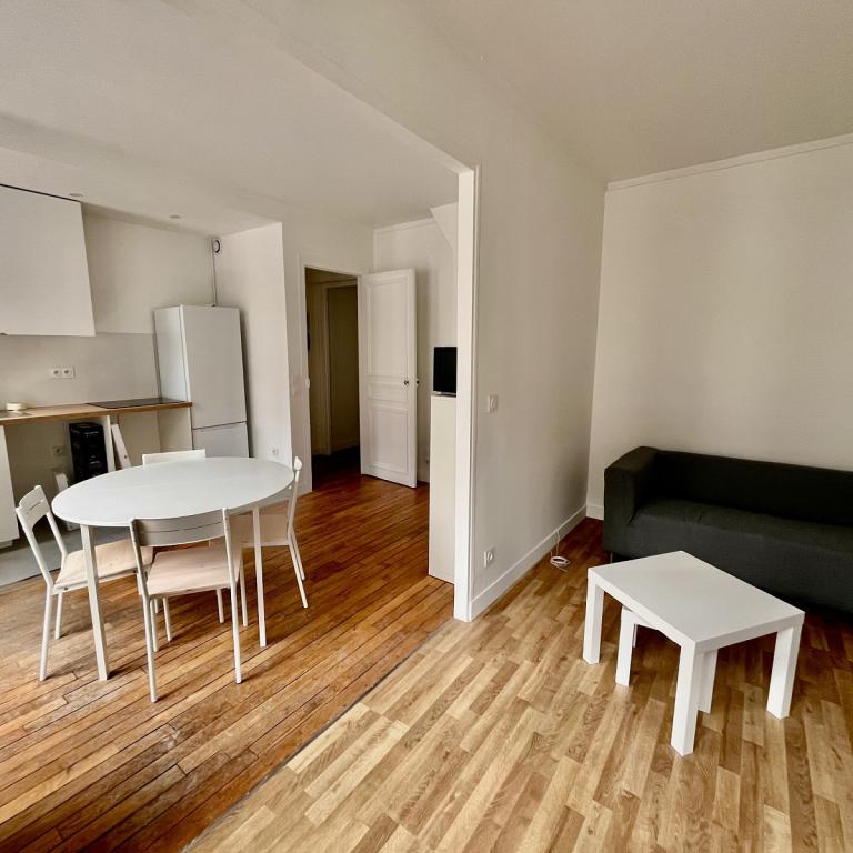 A LOUER 3P Meublé PARIS XVIIIème  REFAIT NEUF-JULES JOFFRIN