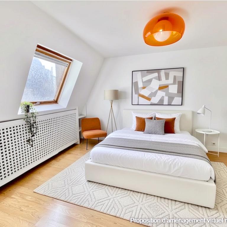 A LOUER 2 Pièces PARIS VIIIème  50.85m² au Sol / 45.45m²en Loi  Boutin . REFAIT NEUF 