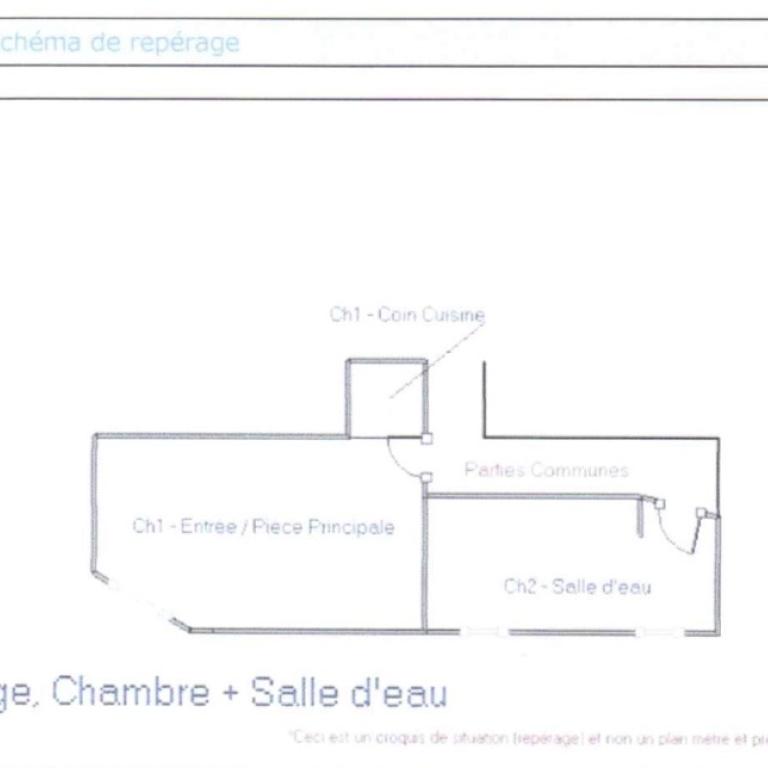 PARIS VIIème Studio meublé