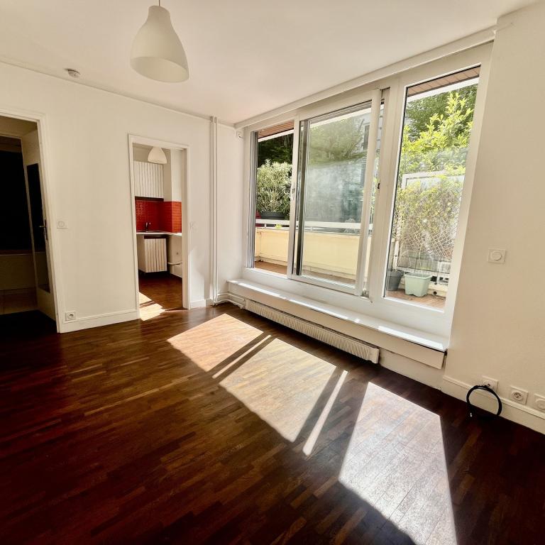 Paris  XIVème, Alésia Studio 21,74m² avec Terrasse