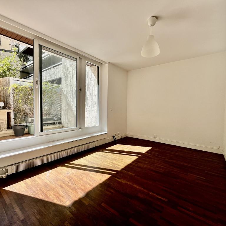 Paris  XIVème, Alésia Studio 21,74m² avec Terrasse
