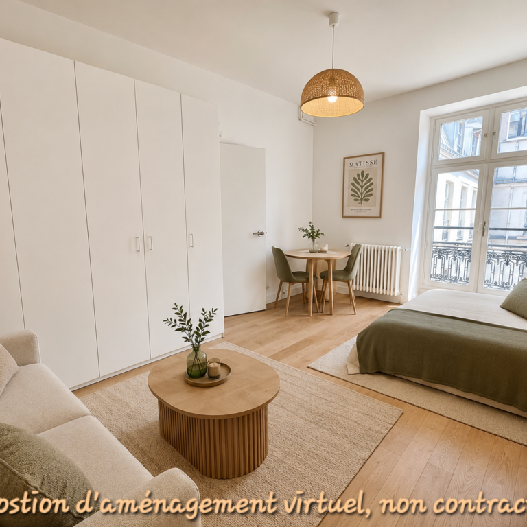 A LOUER STUDIO 34.18m² PARIS VIIIème GEORGES V . REFAIT NEUF 