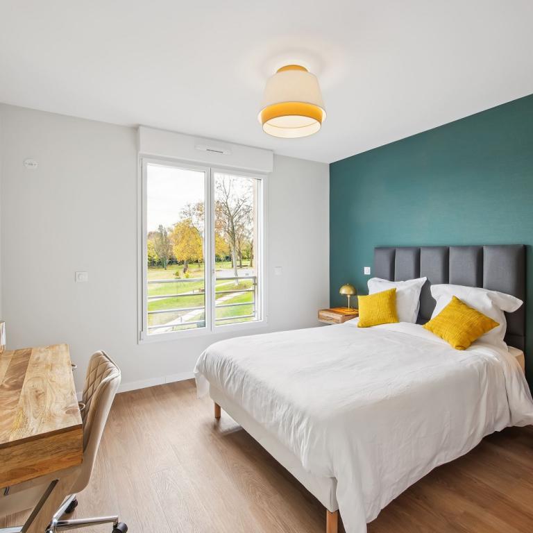 A LOUER 2P Meublé de 50.22m² AVEC BALCON 
