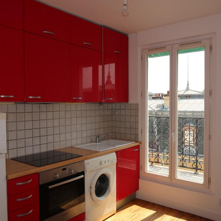 A LOUER 2 Pièces 31.78m² + Balcon 10m²  Paris XIVème. REFAIT NEUF