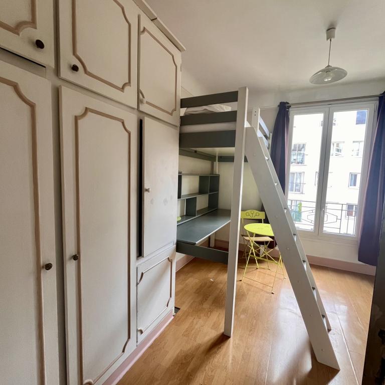 A LOUER STUDIO 12.36m²  PARIS XIIIème 