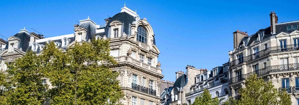 Immeuble haussmannien à Paris idéal pour la création d’un souplex en copropriété