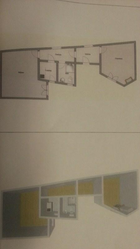 Paris XIVème, rue du Lunain (proche métro Alésia) 2Pièces de 37 m²  REFAIT NEUF