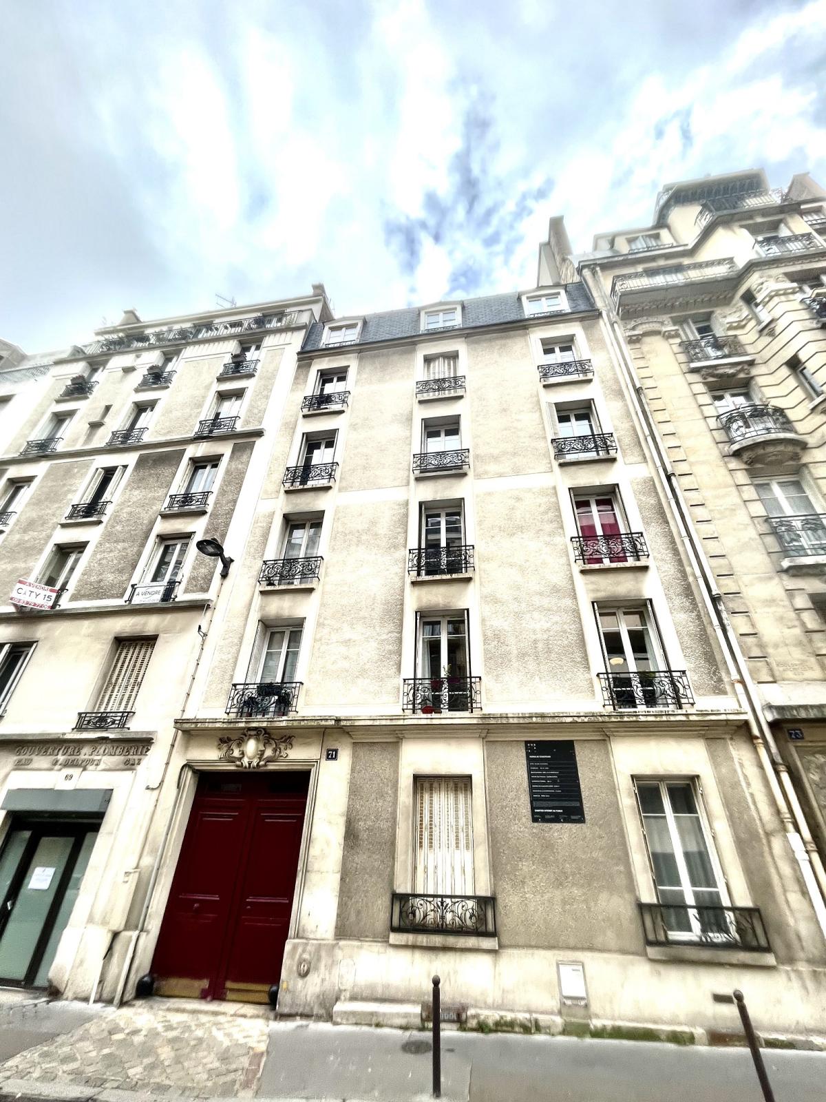 A LOUER 75015  2P  rue Labrouste