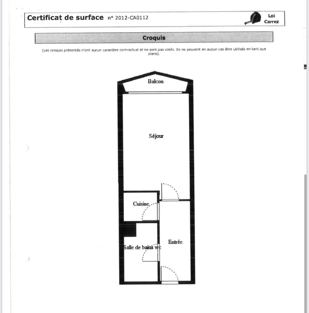 STUDIO RENOVE BALCON SUR JARDIN M°DUPLEIX