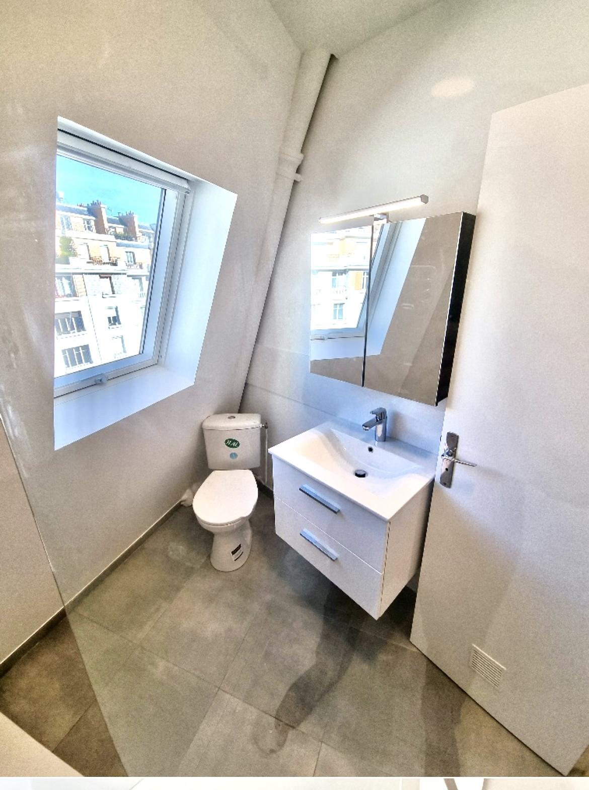 2 PIECES  RÉNOVÉ A LOUER  29m² environ PARIS XVIIème