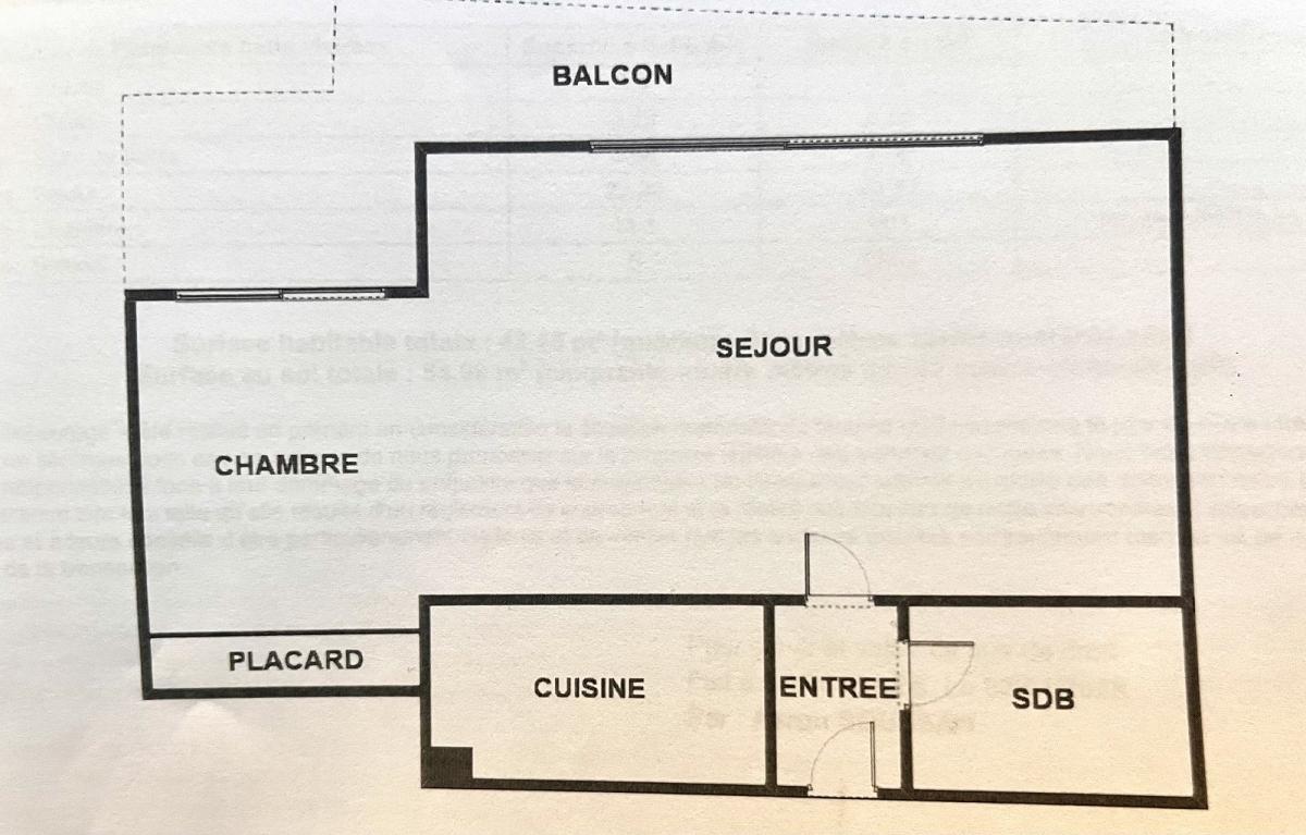 A LOUER 2P  42m² PARIS XXème PARKING ET TERRASSE 13m². REFAIT NEUF