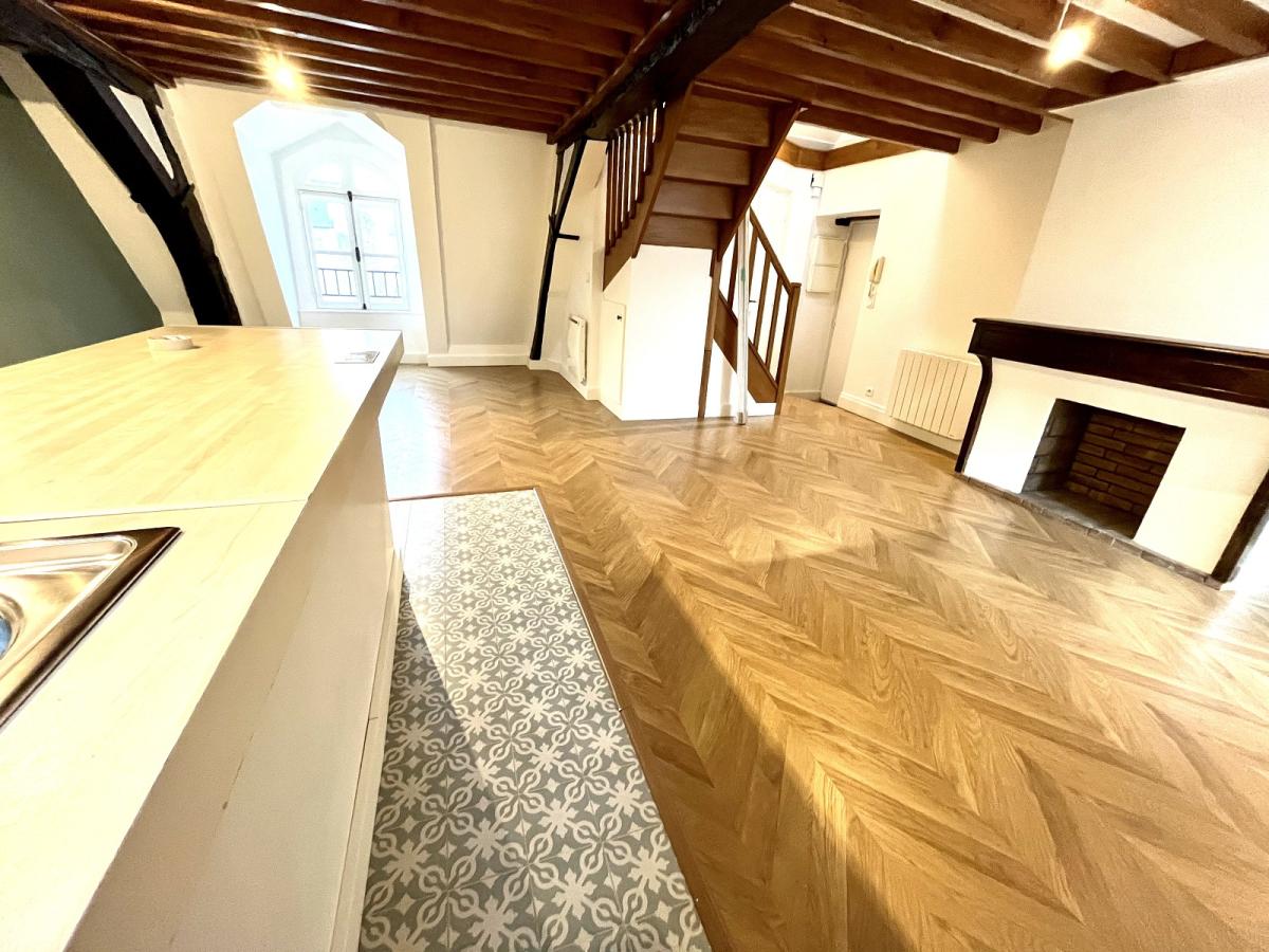 A LOUER 2/3  Pièces en DUPLEX surface 46.80m²  Loi Boutin et 84m²  au sol au 