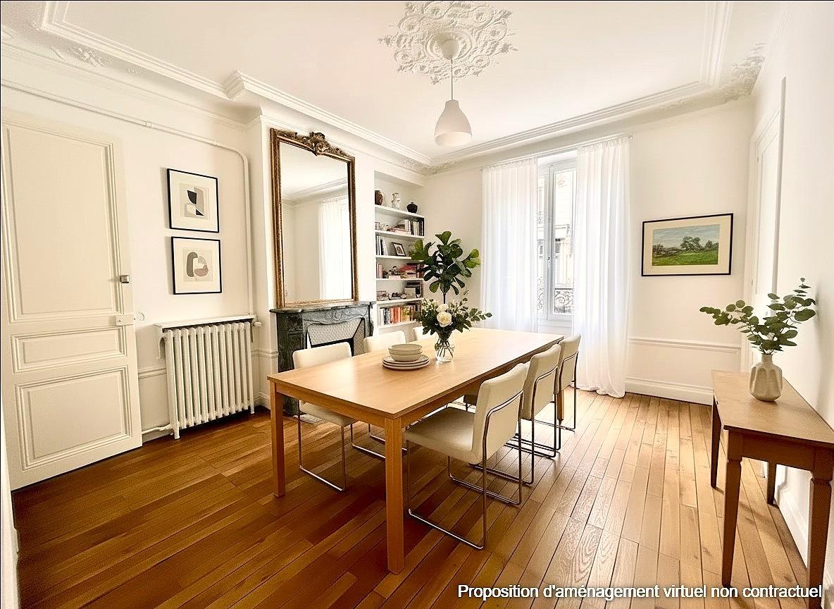 A LOUER 4 PIECES 100.46m² PARIS VIIIème 