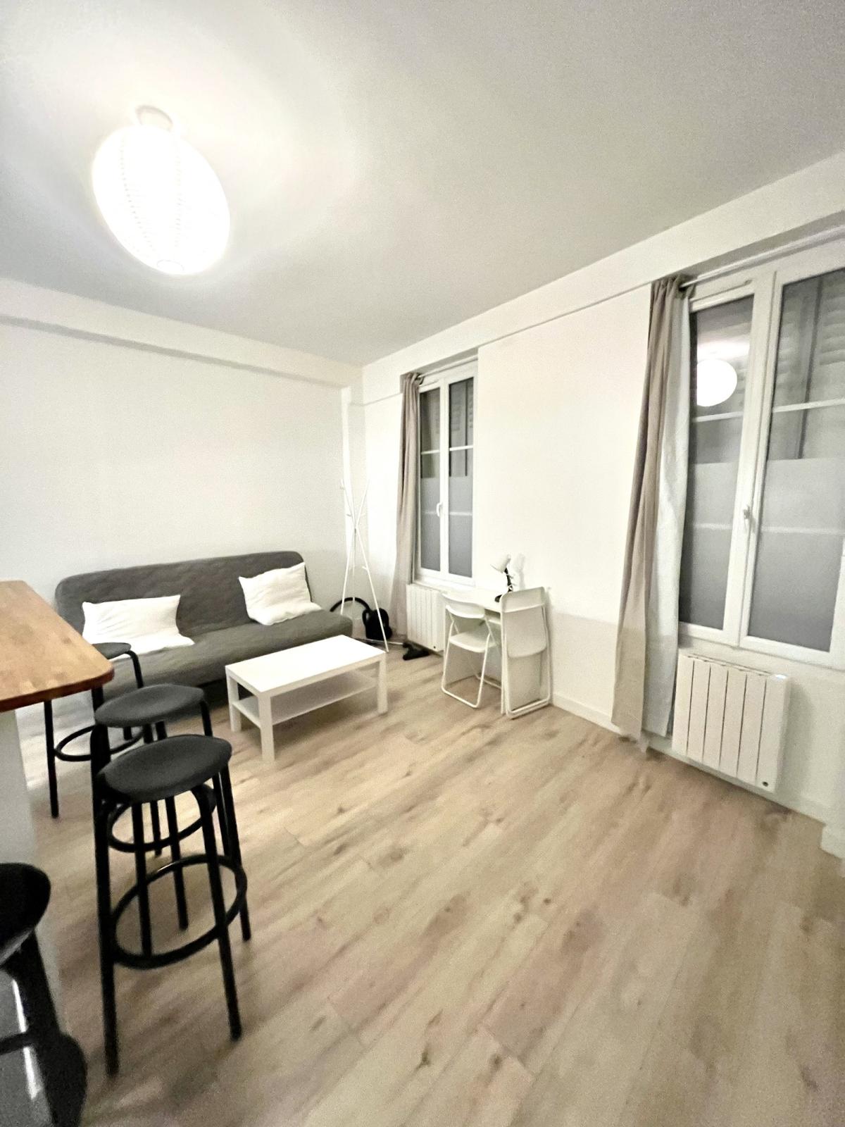 STUDIO MEUBLÉ 28m² A LOUER PARIS XIIème
