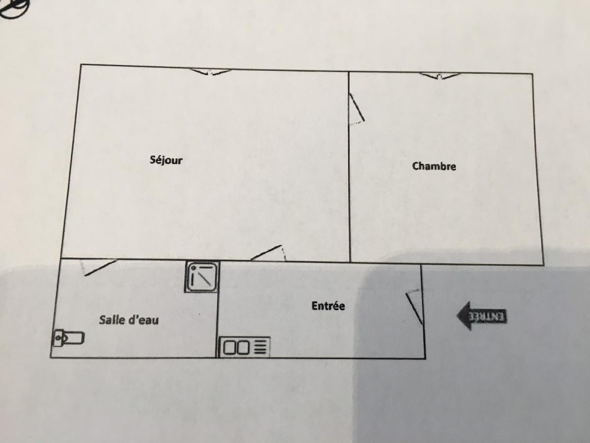 A LOUER 2 PIECES 26.61m²  NANTERRE VILLE