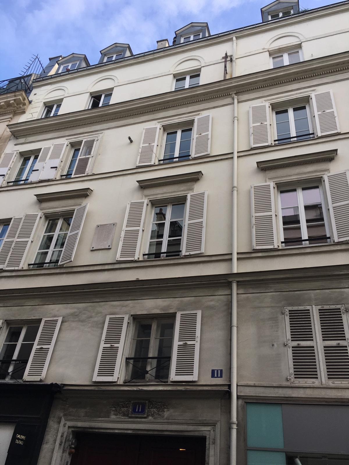 A LOUER 75006 PARIS 4P DUPLEX RUE BONAPARTE 