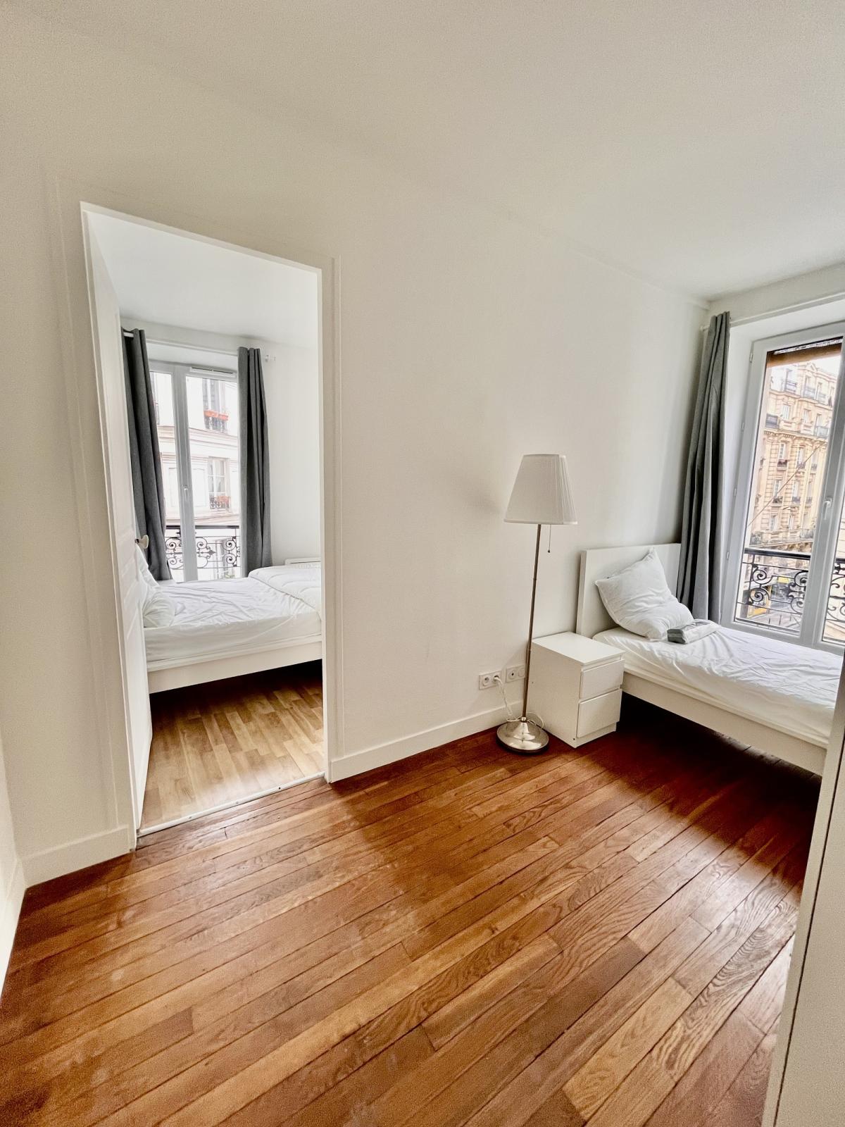 A LOUER 3P Meublé PARIS XVIIIème  REFAIT NEUF-JULES JOFFRIN