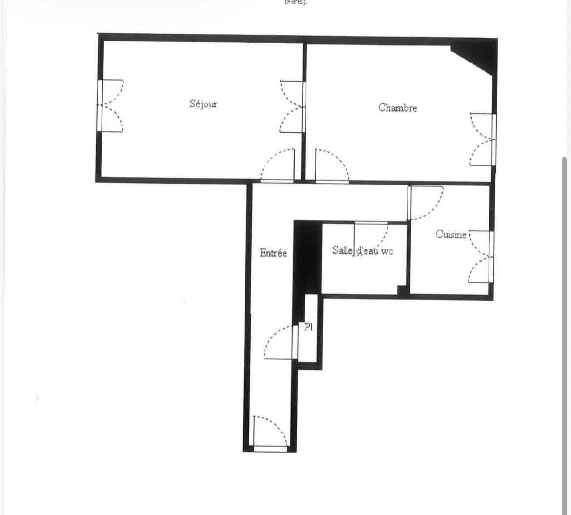 MONTROUGE 92120 2Pièces 44,75m²
