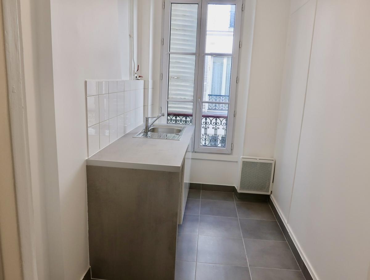 Paris XXème, Ménilmontant 2 pièces e 35,14 m² refait à neuf