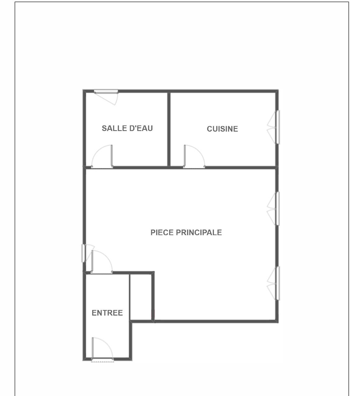 Paris 10ème, BONNE NOUVELLE, Beau Studio en dernier étage