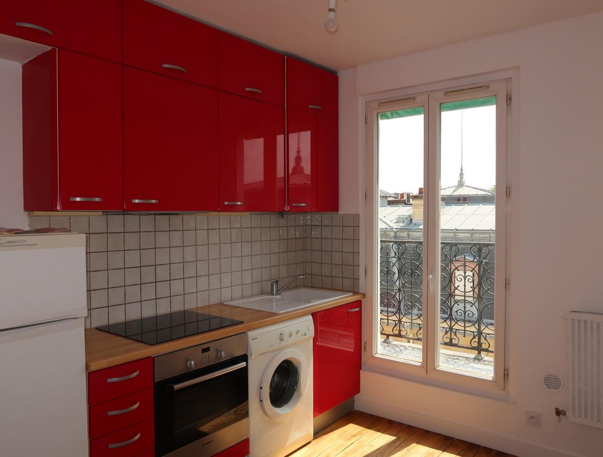 A LOUER 2 Pièces 31.78m² + Balcon 10m²  Paris XIVème. REFAIT NEUF