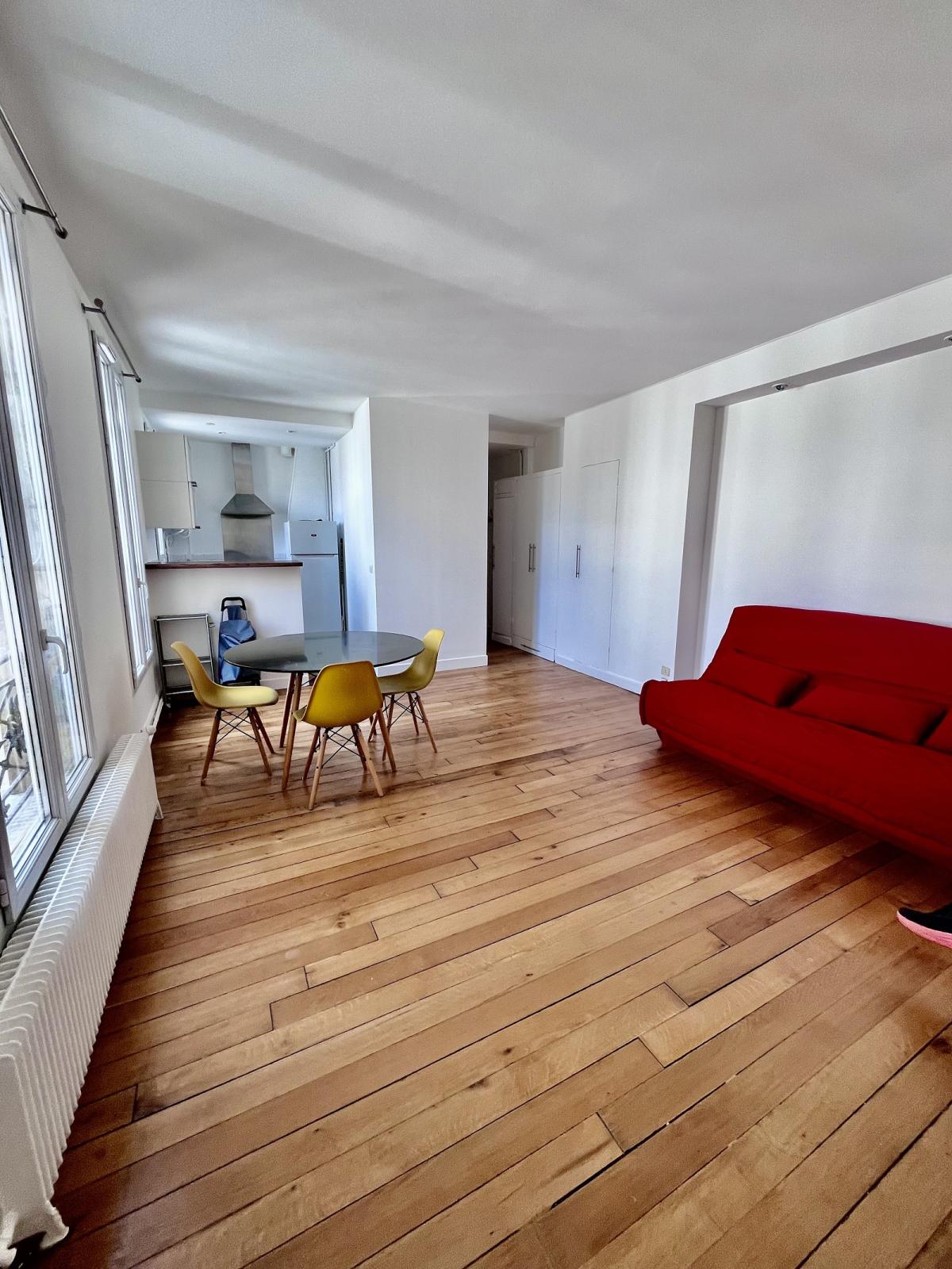 A LOUER 2 Pièces Meublé 41.77m² . 92600 ASNIERES SUR SEINE
