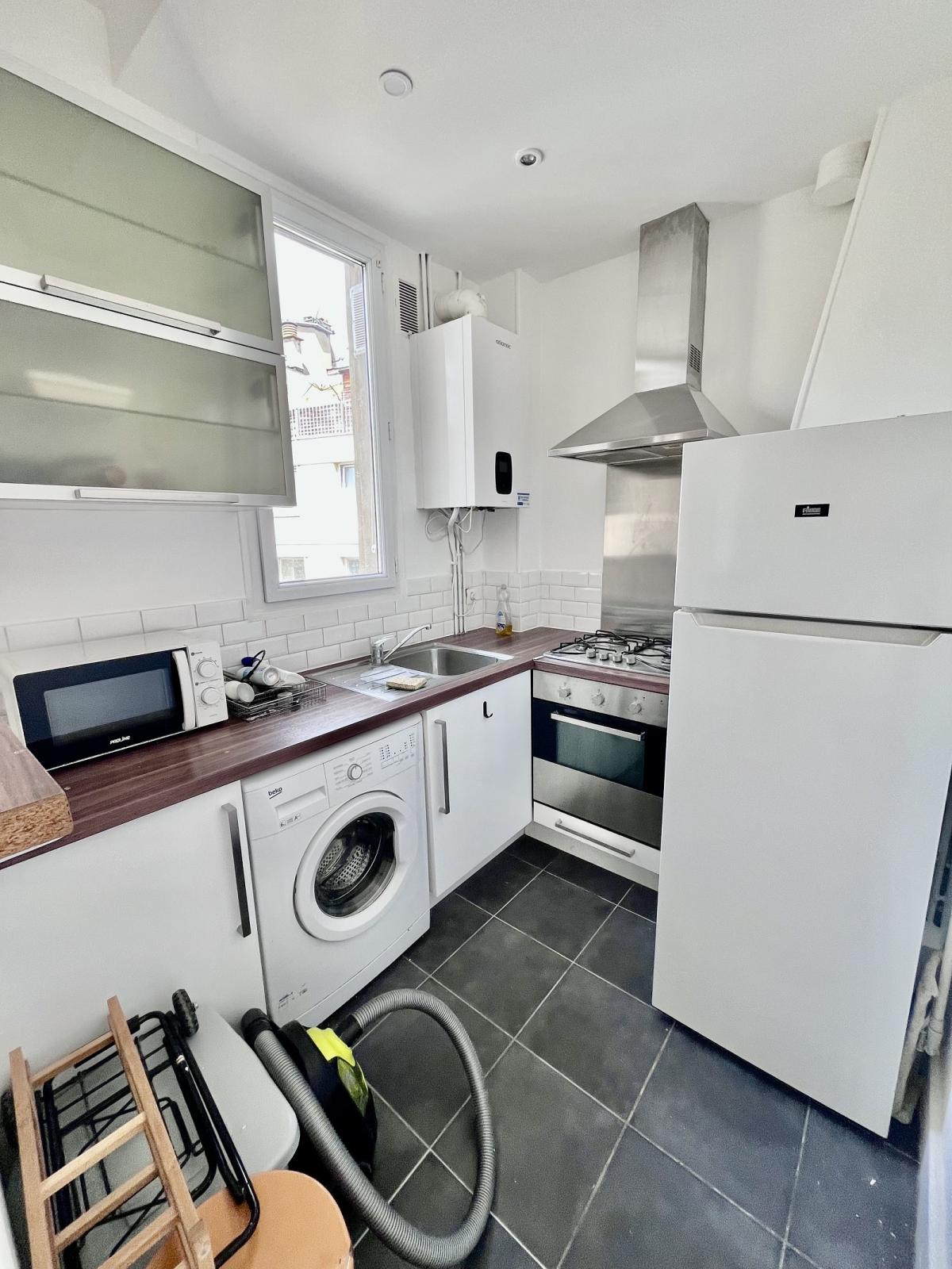 A LOUER 2 Pièces Meublé 41.77m² . 92600 ASNIERES SUR SEINE