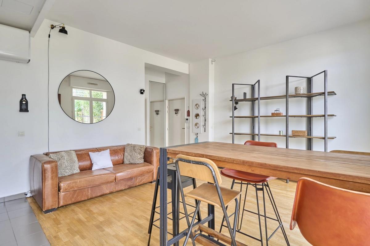A LOUER 3P MEUBLE PORTE SAINT CLOUD