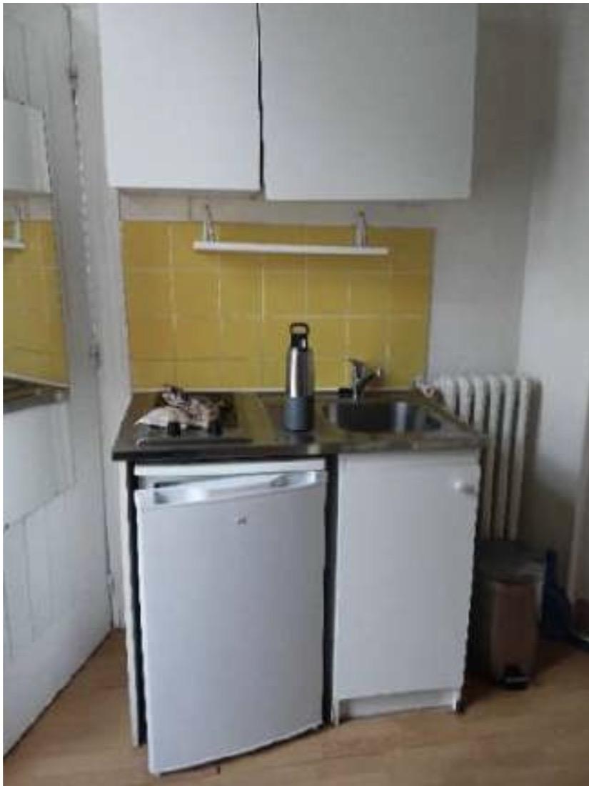 A LOUER STUDIO 12.36m²  PARIS XIIIème 
